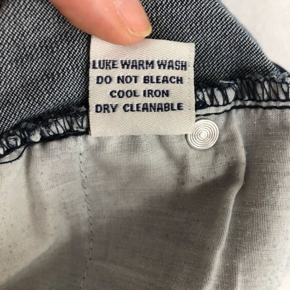 Ci Sono Cavalini Girl's Size Large Blue Cotton Blend Zip Fly Casual Shorts - Picture 11 of 11